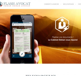 Flash-avocat – Applications android / iphone