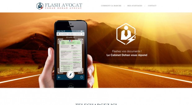 Flash-avocat – Applications android / iphone